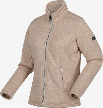 REGATTA Athletic Fleece Jacket 'Razia II' in Beige