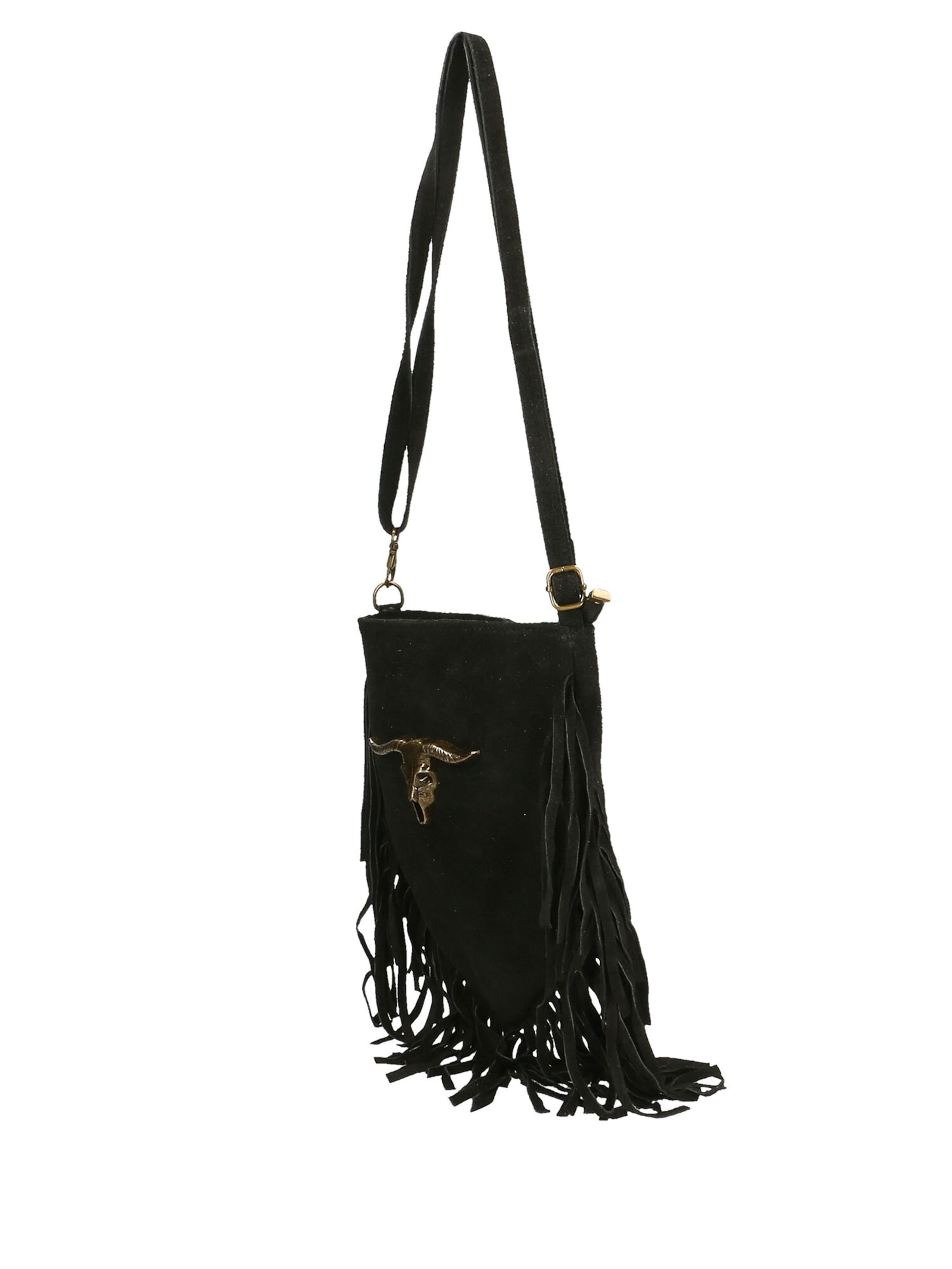 Gave Lux Schoudertas in Zwart: voorkant