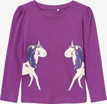 NAME IT Shirt 'ROSELIN' in Purple: front