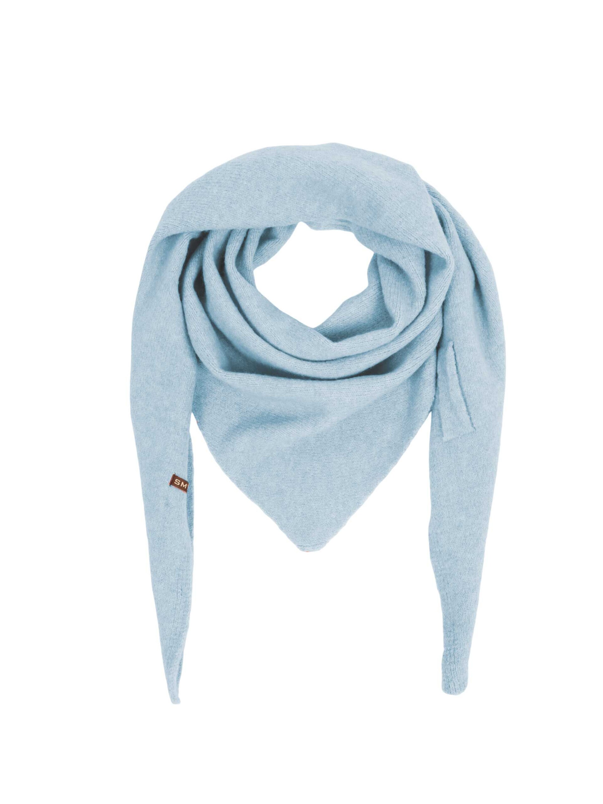 SAMAYA Scarf 'Zaba' in Blue: front