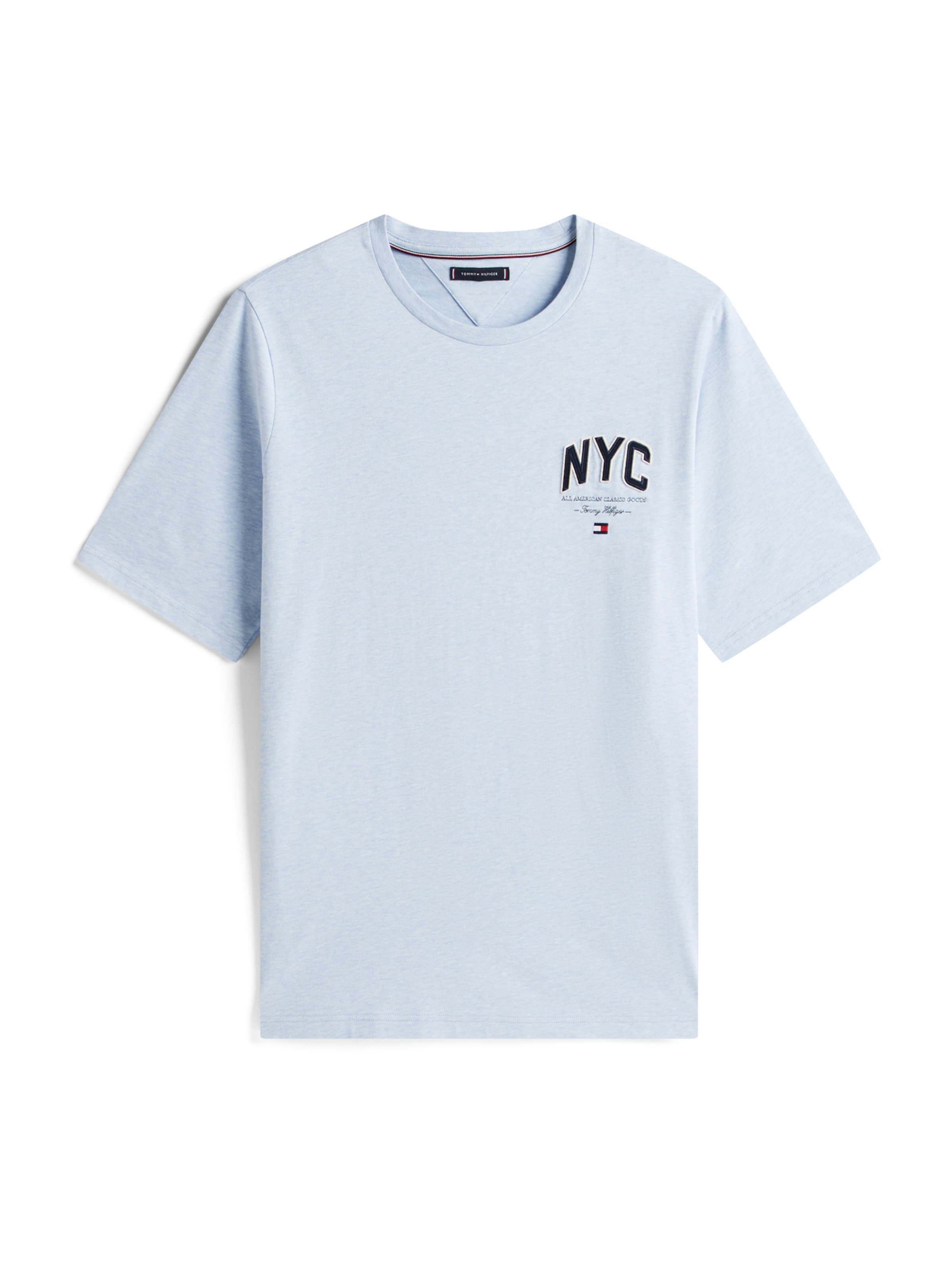 Tommy Hilfiger Big & Tall Shirt 'NYC' in Blauw: voorkant