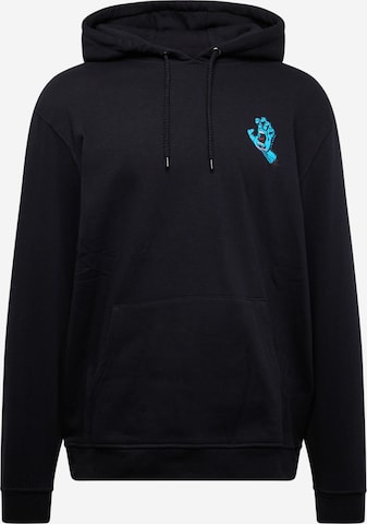 Santa Cruz Sweatshirt in Black: front