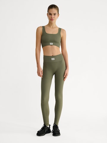 Hummel Bralette Sports bra 'Pulse' in Green