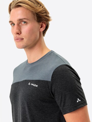 VAUDE Functioneel shirt 'Sveit' in Zwart