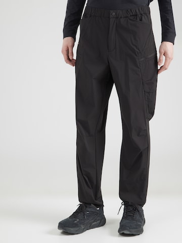 ICEPEAK Свободный крой Штаны в спортивном стиле 'BLEVINS' в Черный: спереди