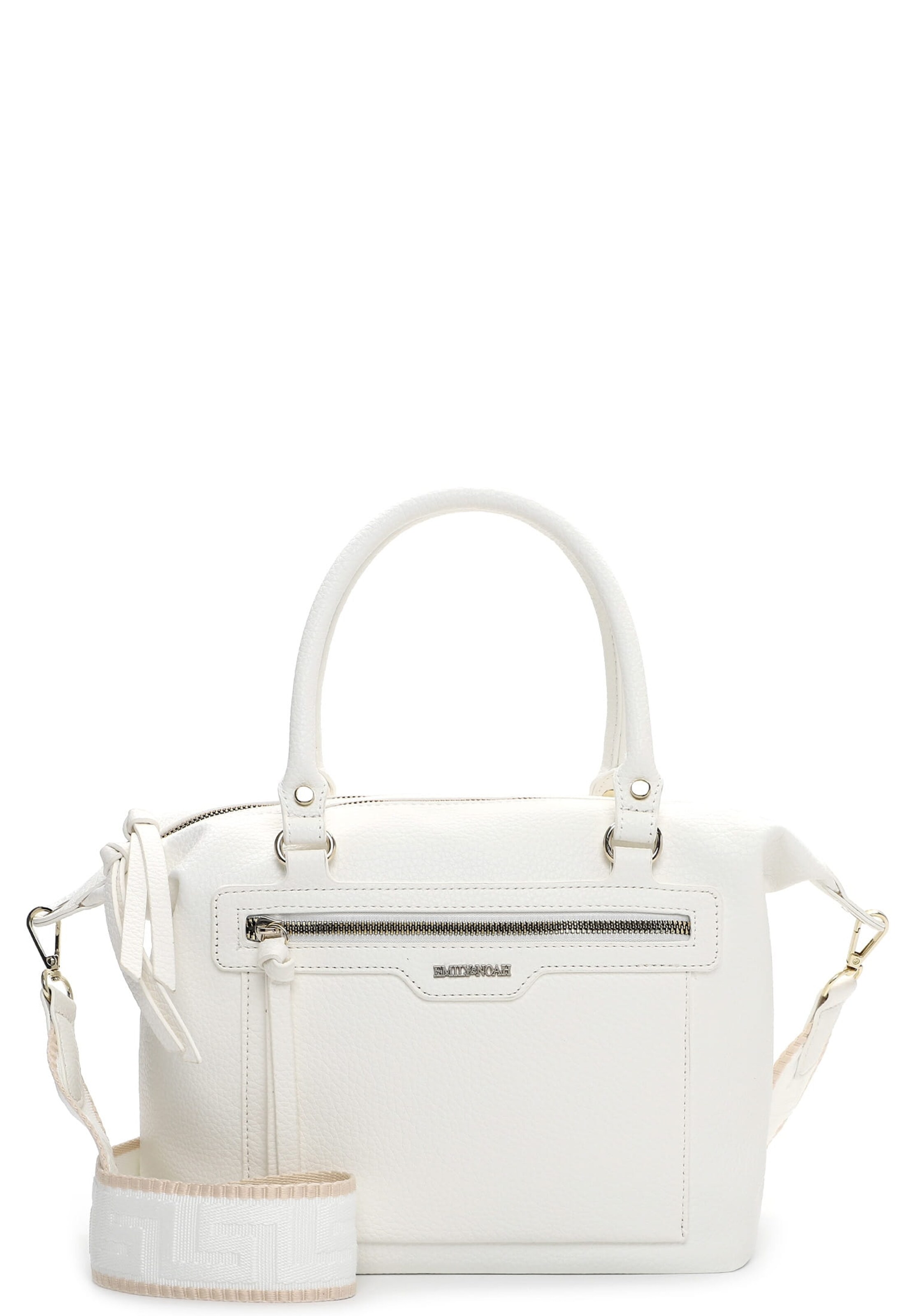 Emily & Noah Handbag 'Josepha' in White: front