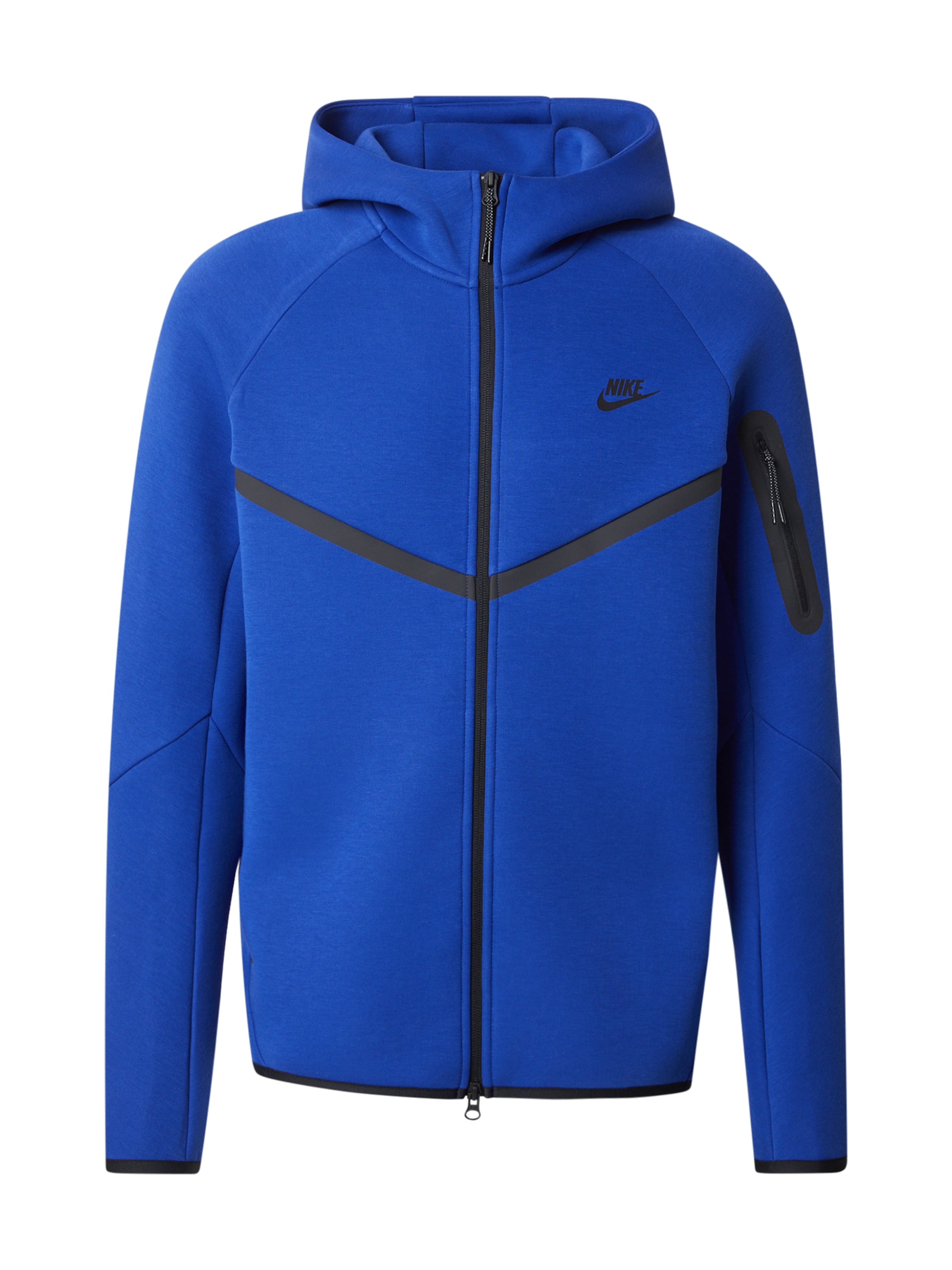 Nike Sportswear Кофта на молнии 'Tech Fleece' в размере XS в Синий / Черный, Обзор товара