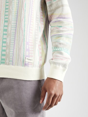 Iriedaily Regular Fit Pullover 'Theodore Summer' i hvid