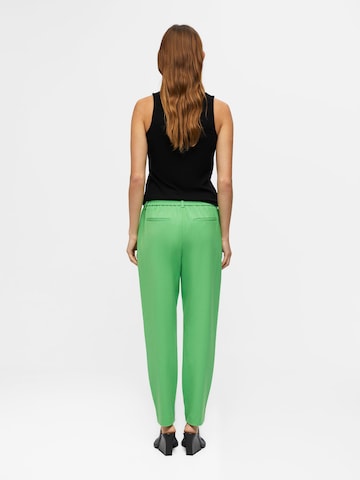 Coupe slim Pantalon à pince 'Lisa' OBJECT en vert