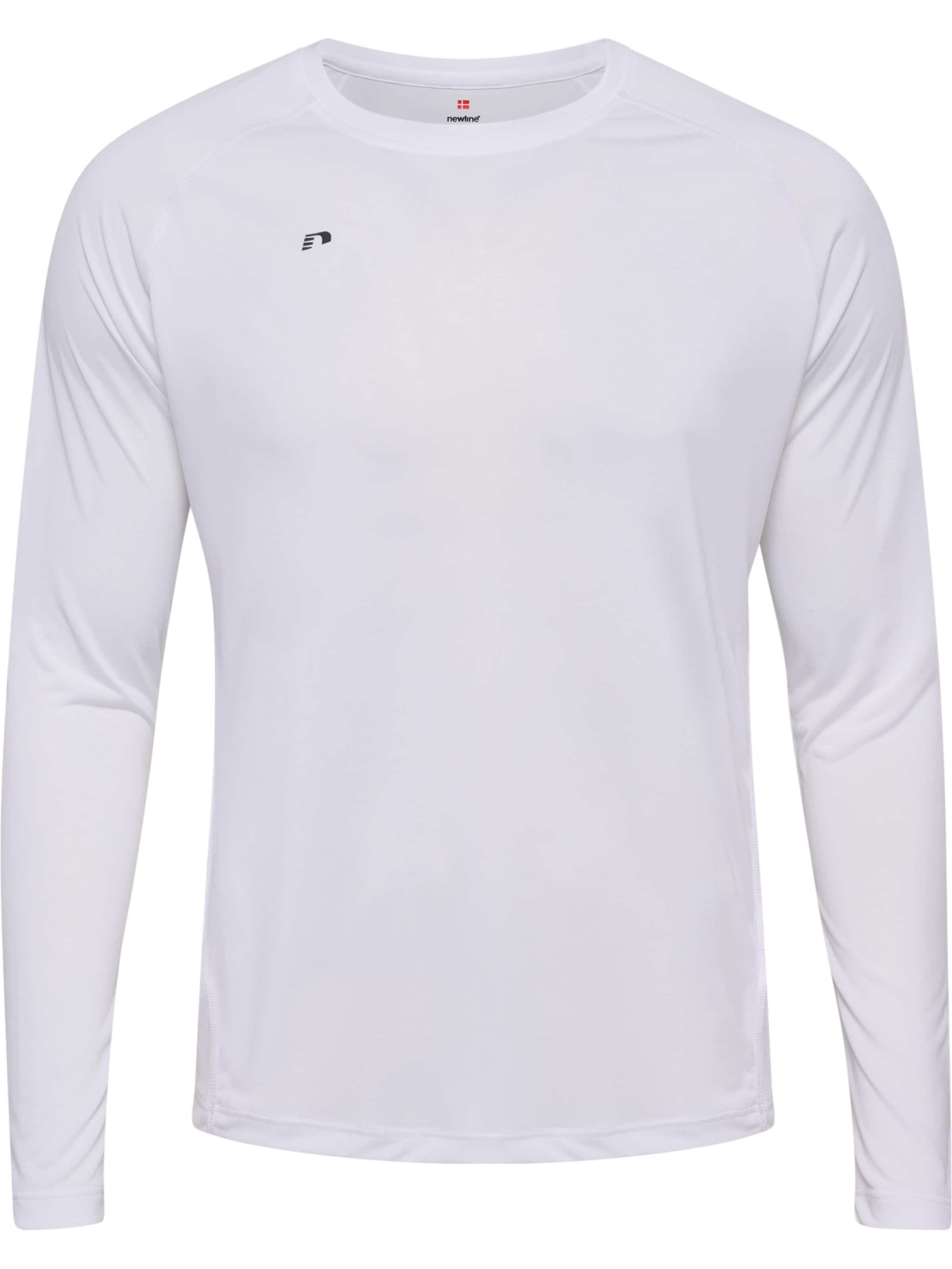 Newline Performance shirt 'Beat' in White: front