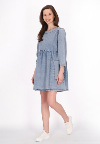 Robe usha BLUE LABEL en bleu