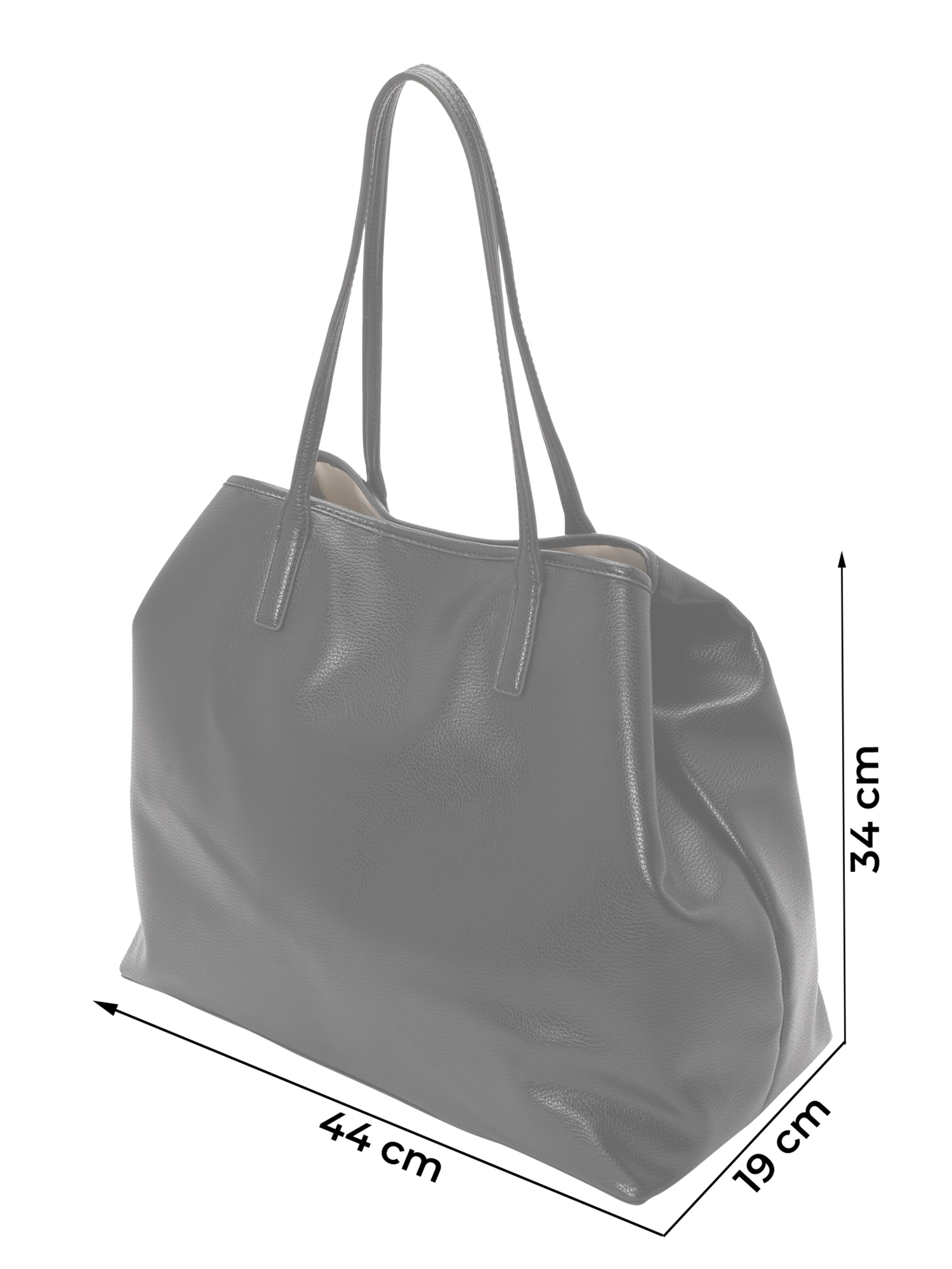 GUESS Μεγάλη τσάντα 'Victtoria' σε μαύρο