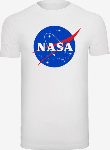 F4NT4STIC Shirt 'Nasa Insignia' in White: front