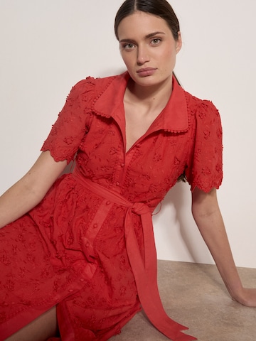 Apricot Jurk ' ' in Rood