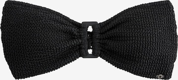 juoda Next Bandeau Bikinio viršutinė dalis: priekis