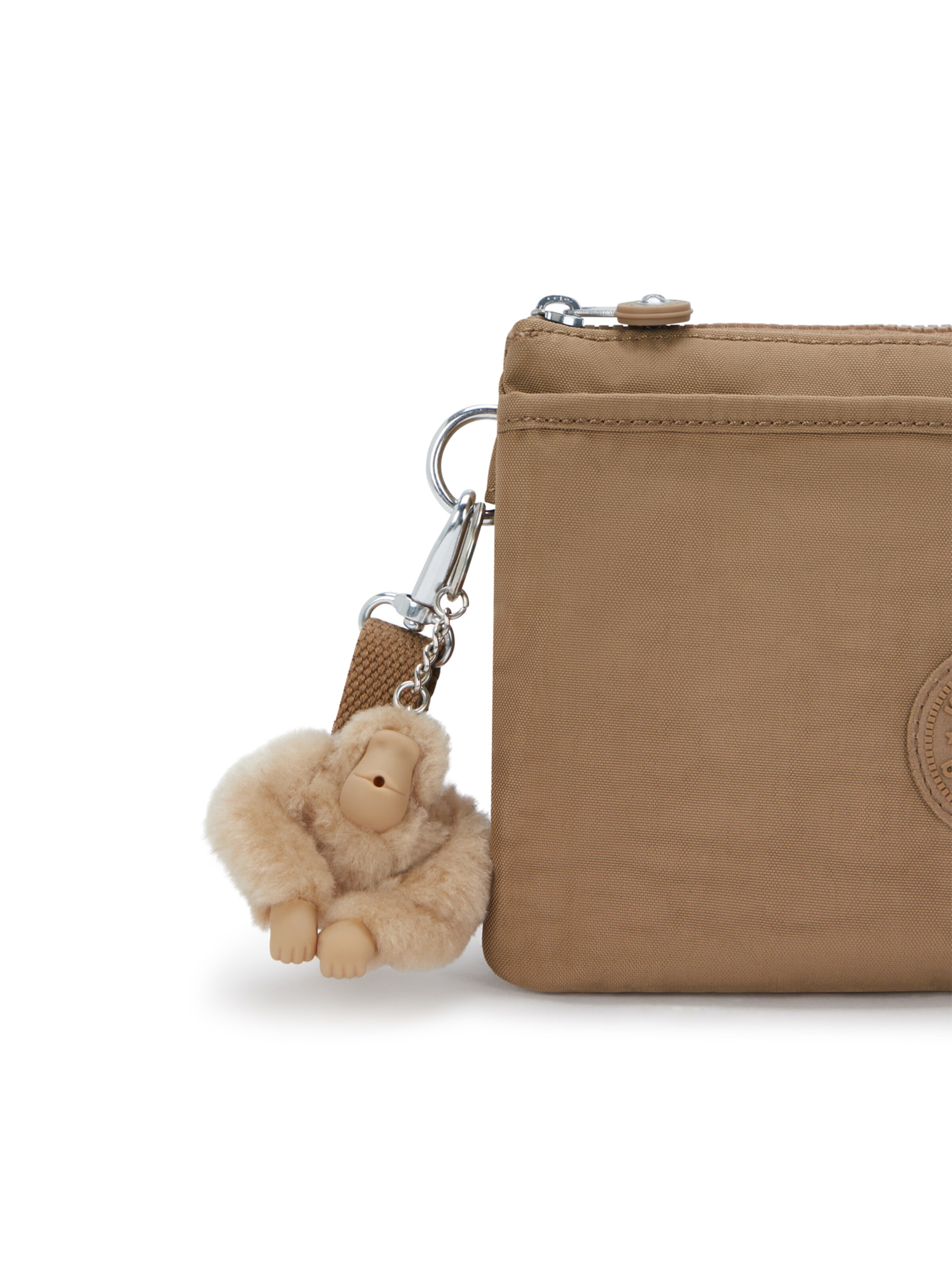 KIPLING - Mala de ombro 'Riri' em bege