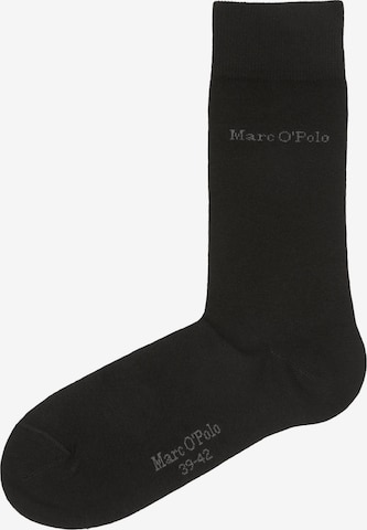 Chaussettes Marc O'Polo en noir : devant