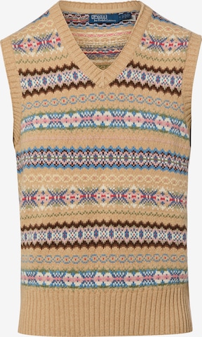 Pull-over Polo Ralph Lauren en marron : devant
