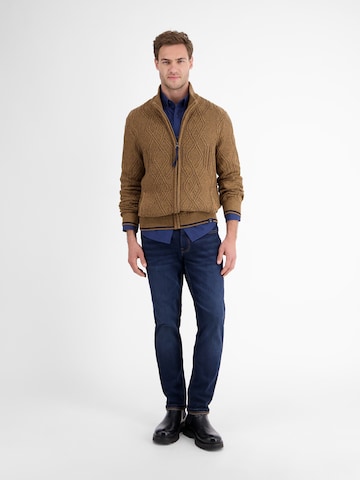 LERROS Knit cardigan in Brown