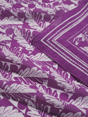 Seasalt Cornwall Scarf 'Sailor Square' in Purple