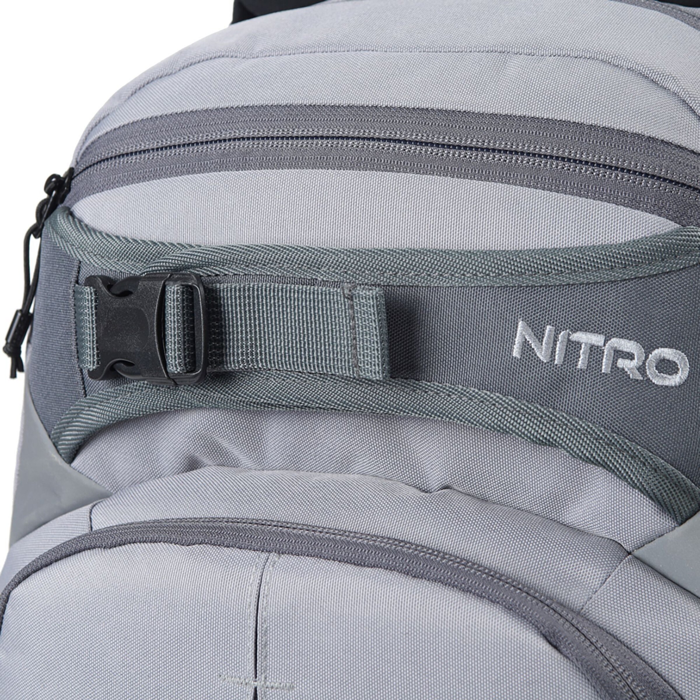 NitroBags Backpack 'Superhero' in Grey