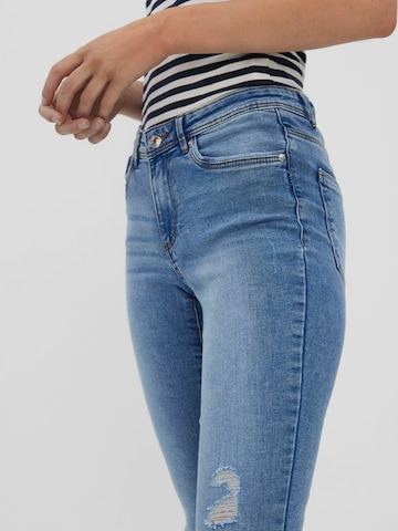 Skinny Jeans 'Tanya' de la VERO MODA pe albastru