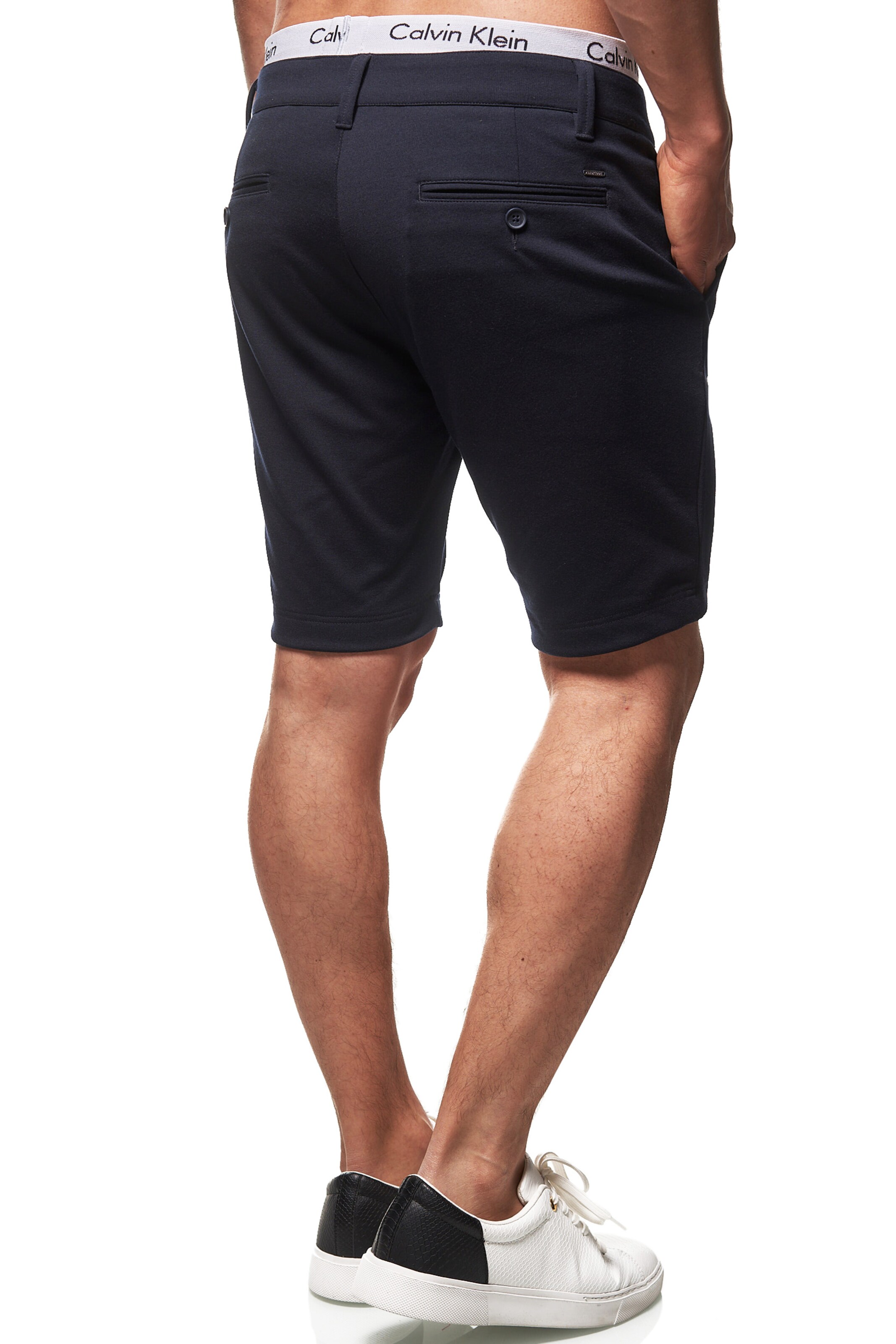 INDICODE JEANS Regular Shorts 'Aalborg' in Blau
