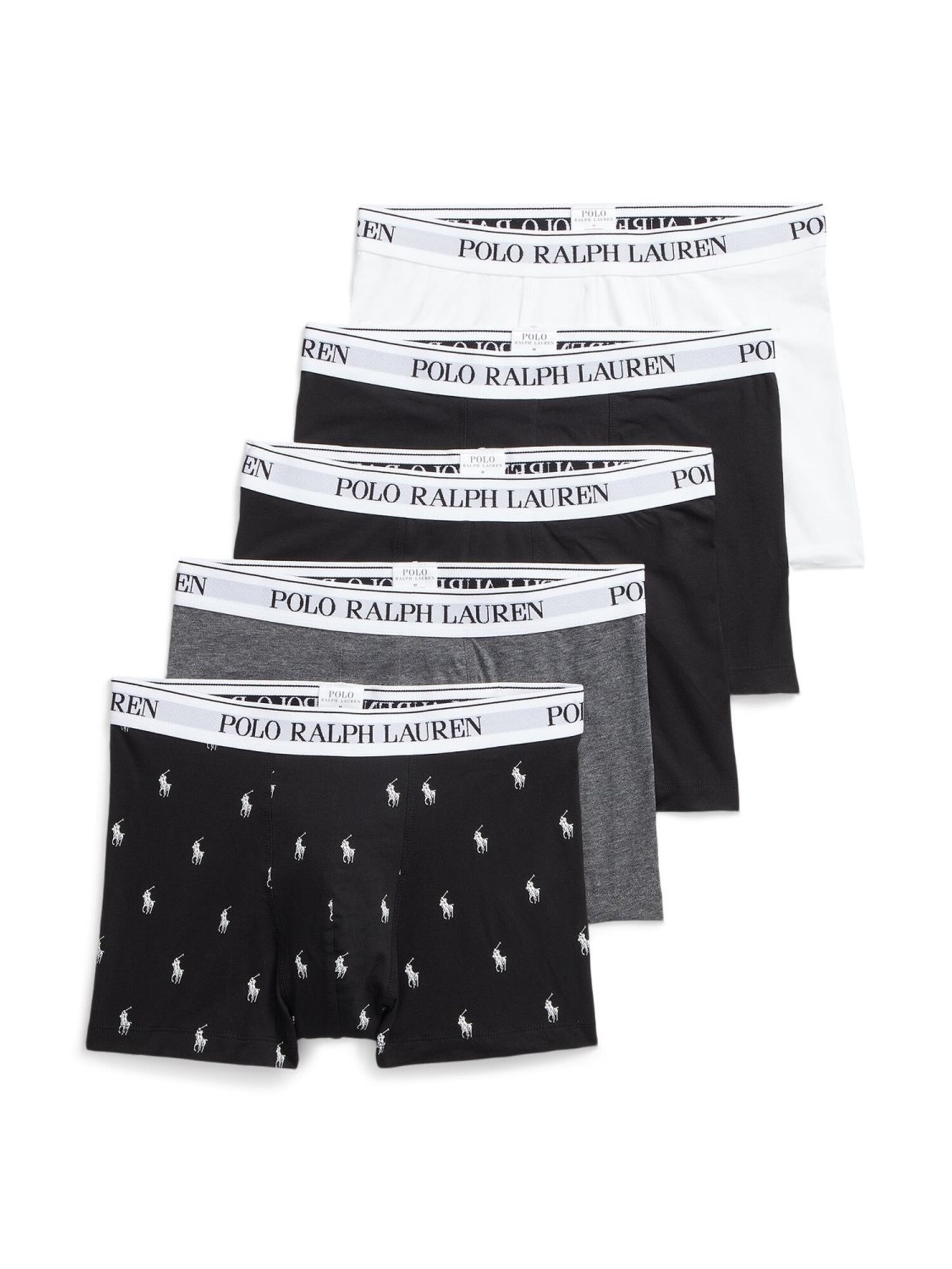 Polo Ralph Lauren Boxerky – šedá: přední strana