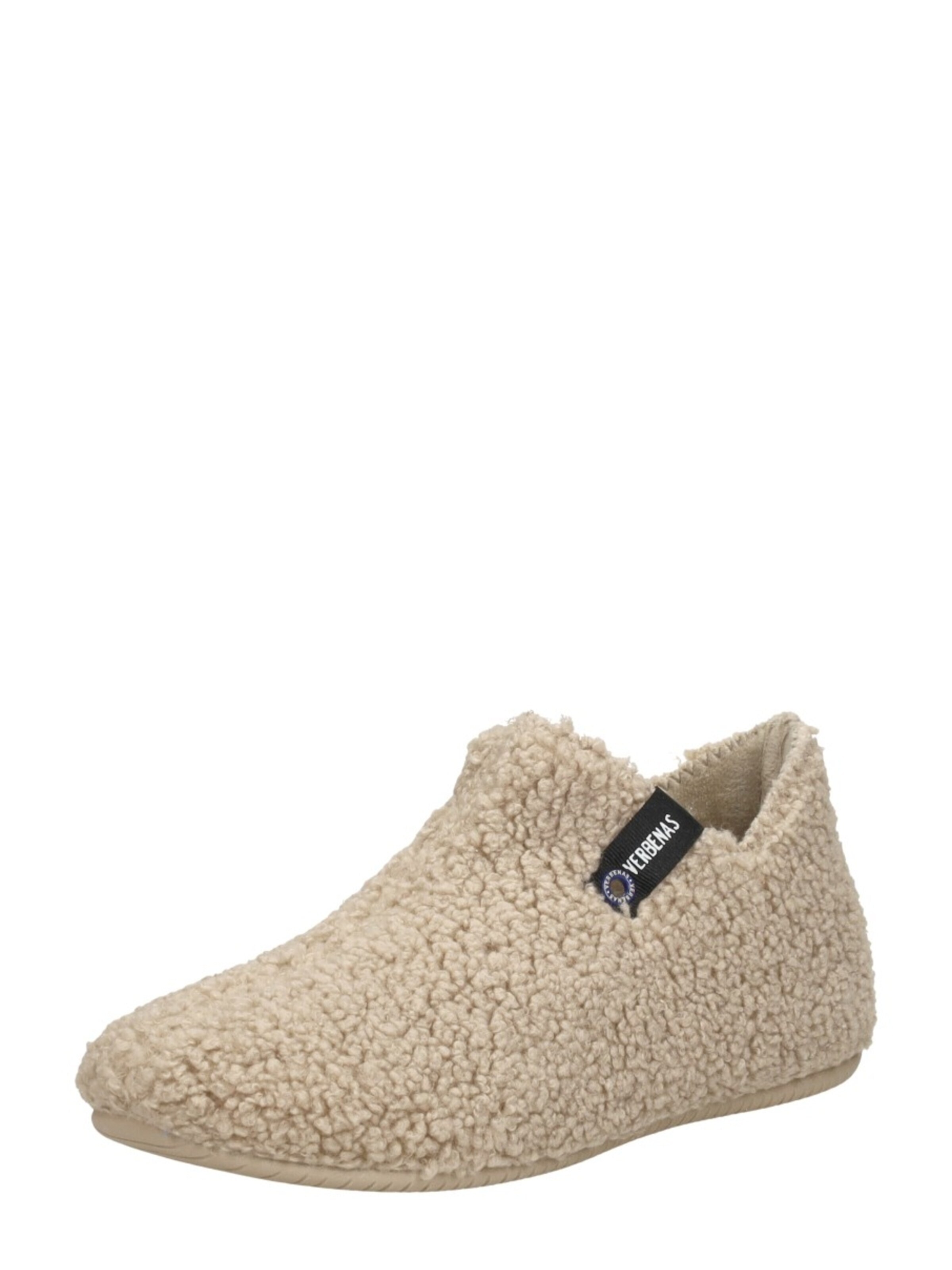 VERBENAS Huisschoenen 'Yoi' in Beige: voorkant