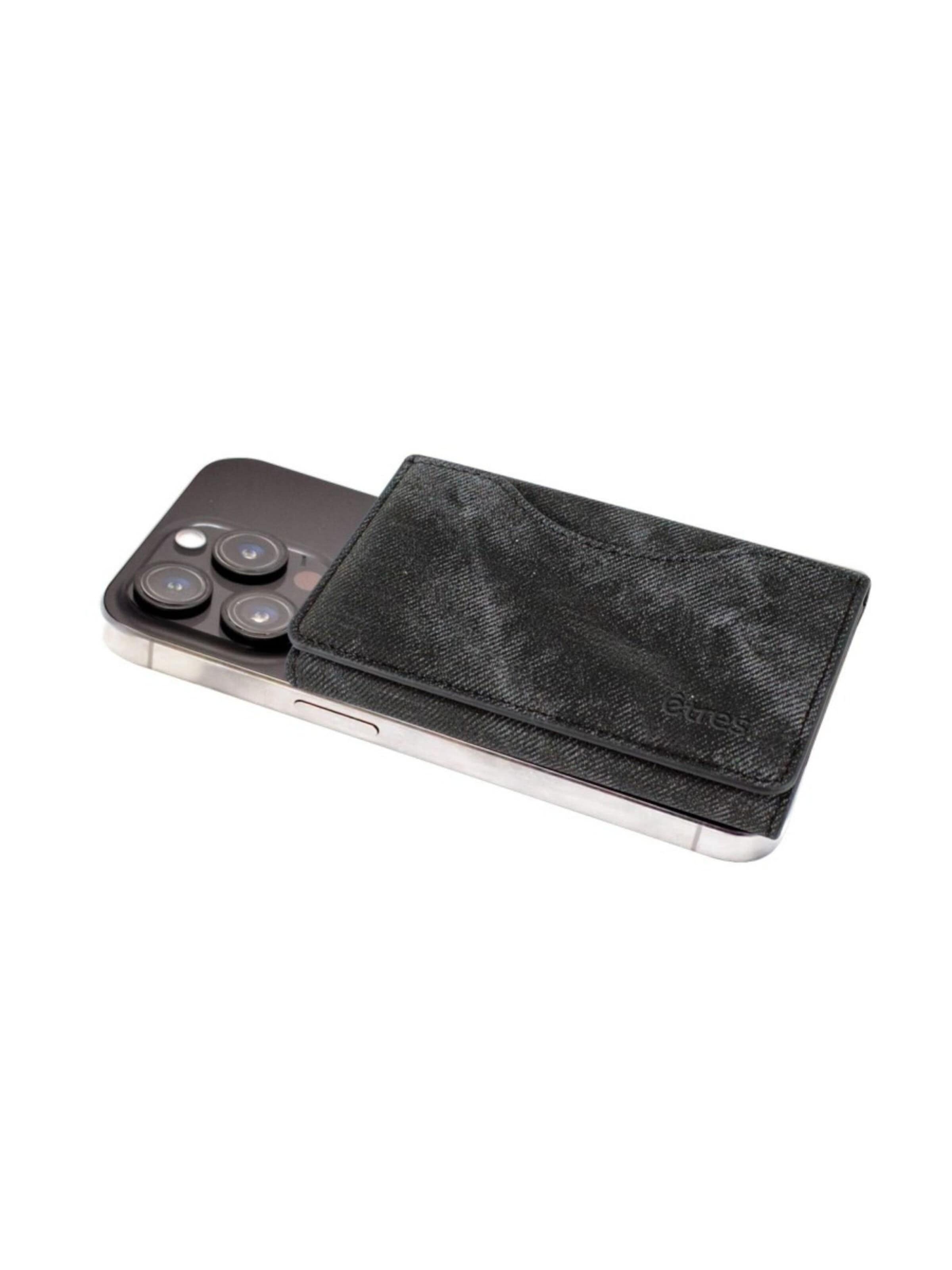 Porte-monnaies 'Etres Smart Wallet - Klassisch • Jeans-Stil' Techmade en noir