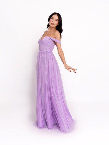 Robe de soirée acob a porter en violet