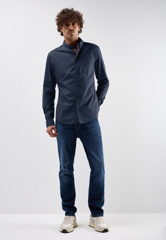 Street One MEN Regular fit Button Up Shirt in Blue