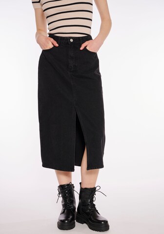 Hailys Skirt in Black: front