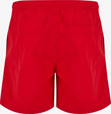 Urban Classics Badeshorts in Rot