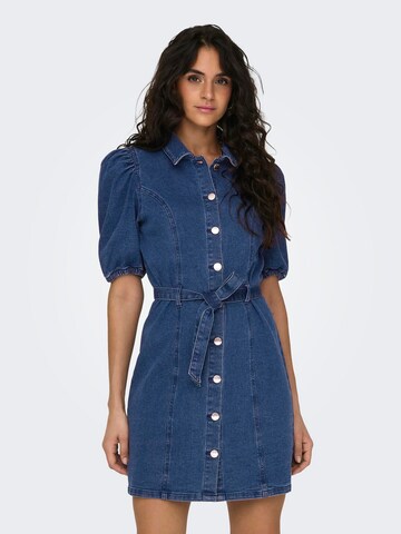 ONLY Shirt dress 'VIBBE' in Blue: front