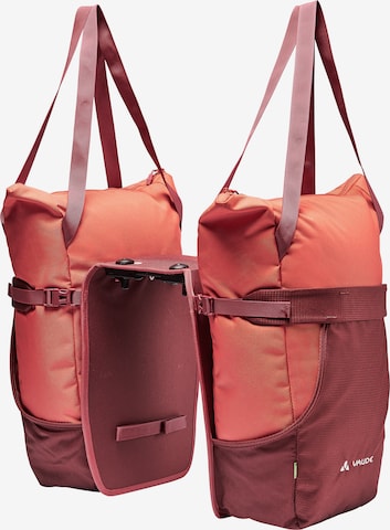 VAUDE Sporttas 'TwinShopper' in Rood