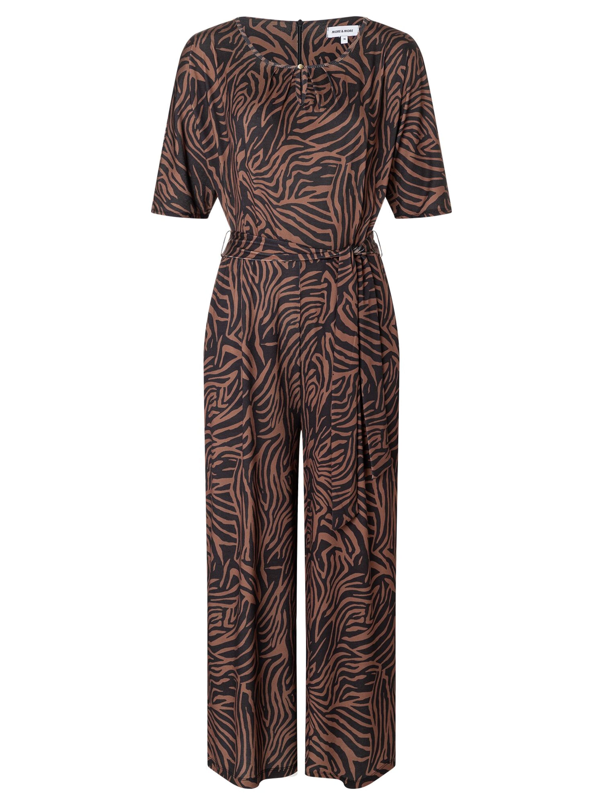 MORE & MORE Jumpsuit in Braun: Vorderseite