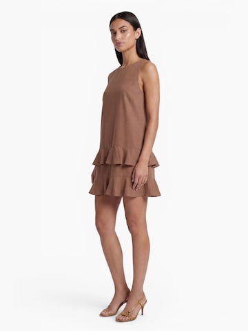 Ana Alcazar Jurk ' Dorisia ' in Bruin