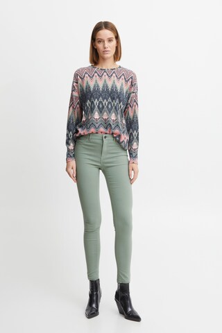 b.young Slimfit Broek 'Elva' in Groen