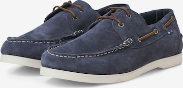 JACK & JONES - Mocasines 'GOLDERS' en azul