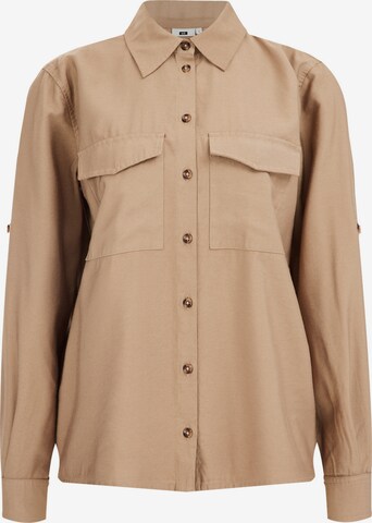 WE Fashion Blus i beige: framsida