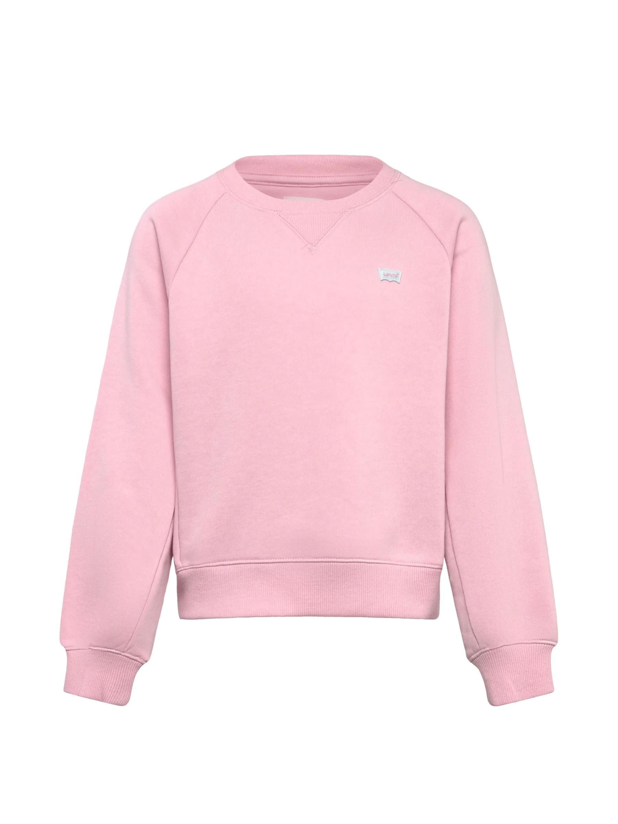 Sweat-shirt Levi's Kids en rose : devant