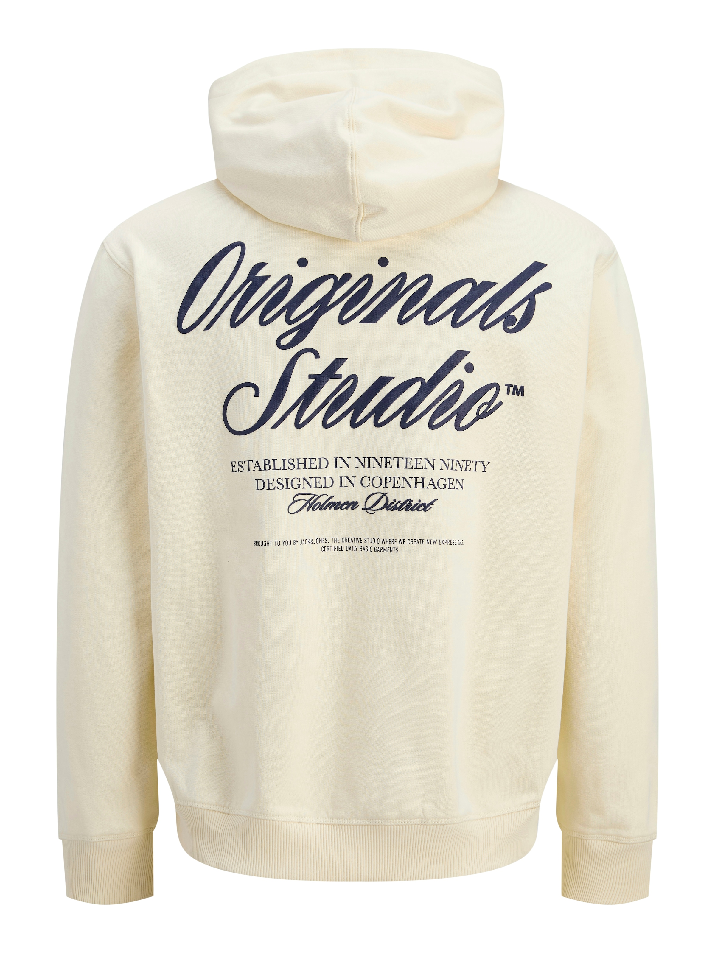 JACK & JONES Sweatshirt 'JORNorrebro' in White