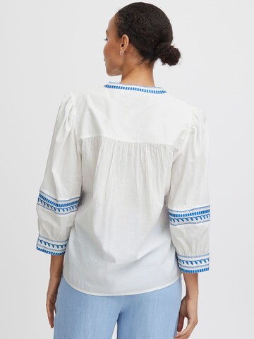 b.young Bluse 'Jiya' in Weiß