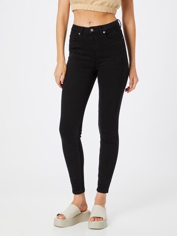 SELECTED FEMME Skinny Jeans 'MARTHA' in Zwart: voorkant