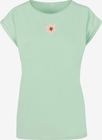 Merchcode Shirt 'Spring - Grow through 1' in Green: front