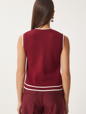 Happiness İstanbul Πλεκτό γιλέκο σε κόκκινο