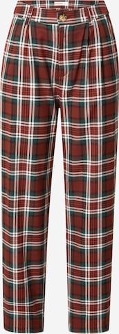 24COLOURS Loose fit Trousers in Red: front