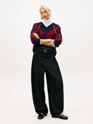 TOMMY HILFIGER Mokasíny – černá