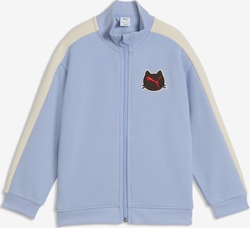 Veste de sport PUMA en bleu : devant